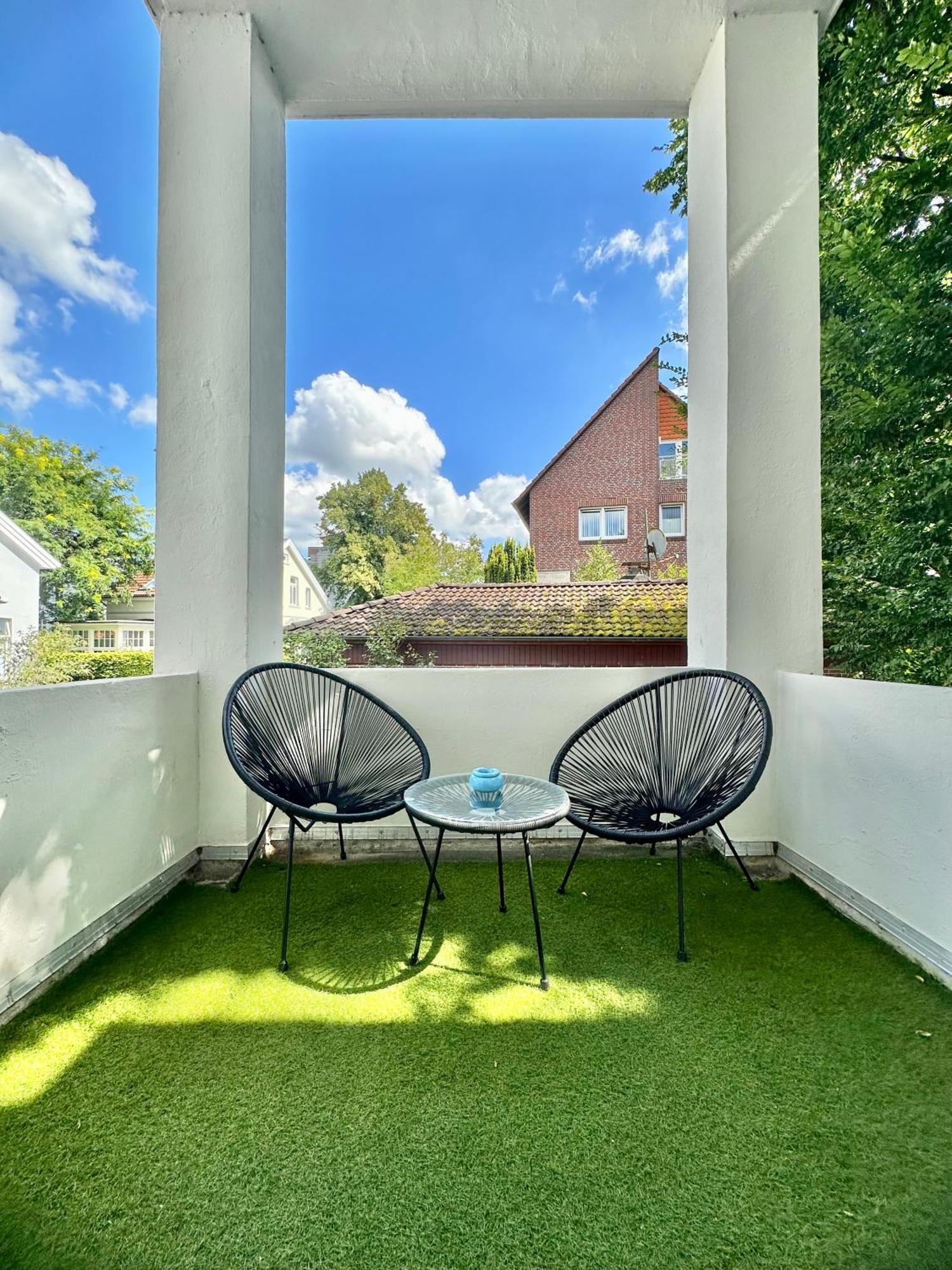 Exklusives City-Apartment Im Herzen Oldenburgs Mit Balkon Und Parkplatz A36 المظهر الخارجي الصورة